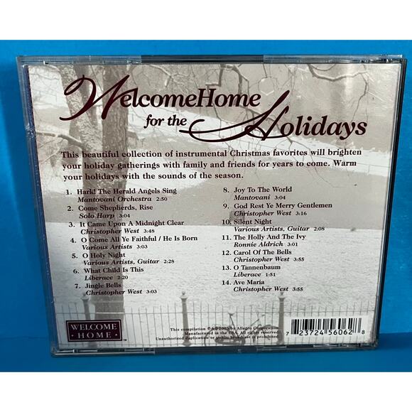 Welcome Home for the Holidays CD (2003) Mantovani, Liberace, Ronnie Aldrich - Picture 2 of 6